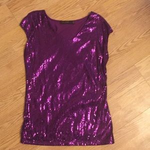 Cute sequined top!